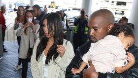 North and Kanye West and Kim Kardashian