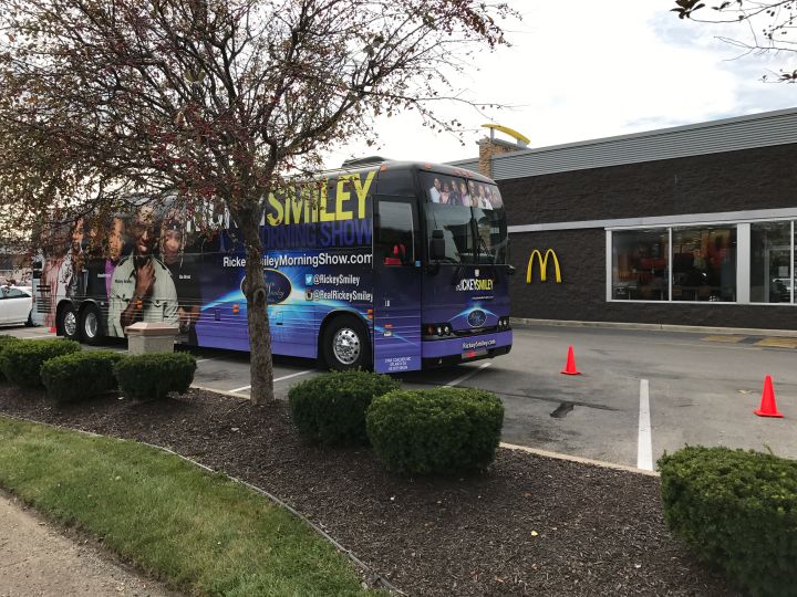 Rickey Smiley Morning Show Indianapolis Bus Tour!