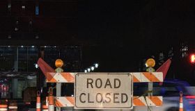 Road Closed Construction Sign
