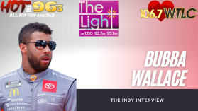 Bubba Wallace Interview Indy